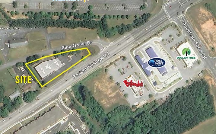 Pictures of Retail, Office property located at 2800 Powder Springs Rd SW, Marietta, GA 30064 for sales - image #1