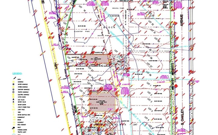 Pictures of Industrial, Land, Retail property located at 14717 Dixie Hwy, Harvey, IL 60426 for sales - image #1