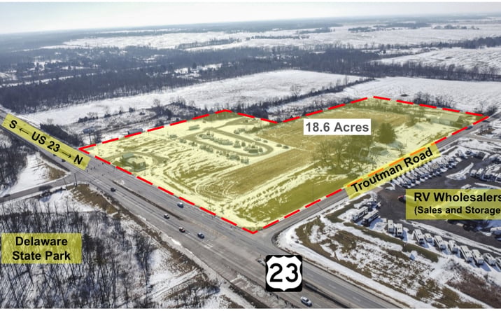 Pictures of Land property located at 5201 US-23, Delaware, OH 43015 for sales - image #1