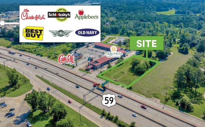 Pictures of Land property located at Lot 2 Tulane Dr, Lufkin, TX 75901 for sales - image #1
