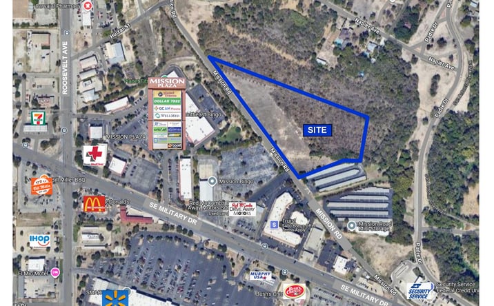 Pictures of Land property located at 3400 Mission Rd, San Antonio, TX 78214 for sales - image #1