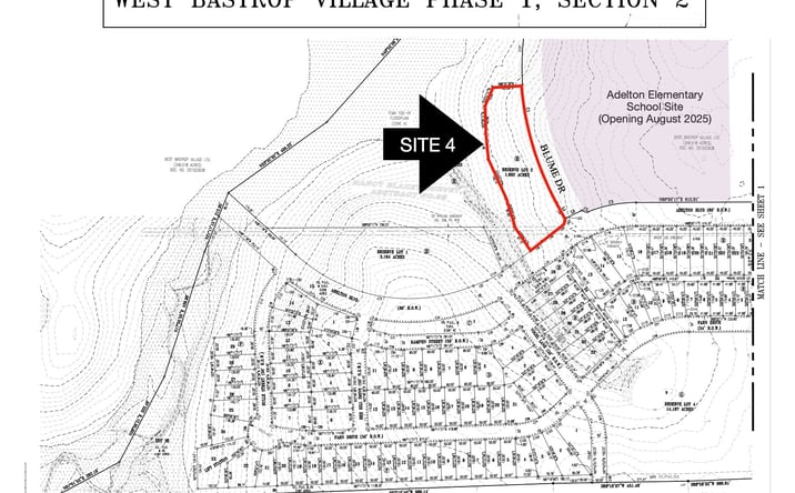 Pictures of Land property located at NWC Blume Dr. and Adelton Blvd, Bastrop, TX 78602 for sales - image #1