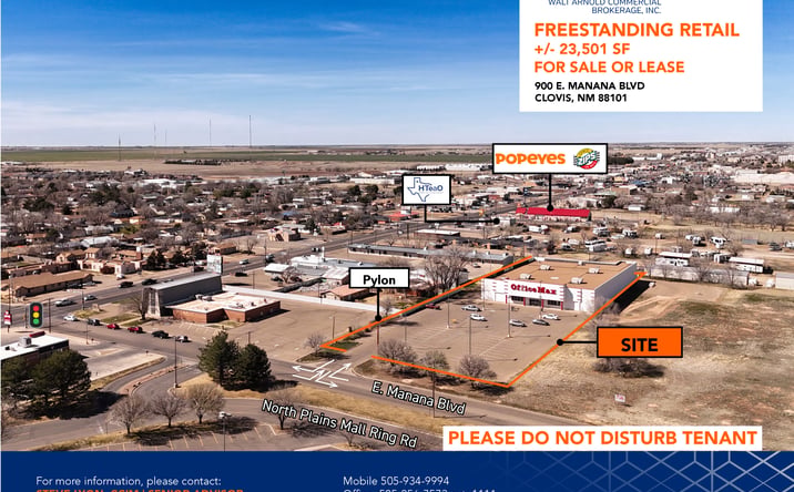 Pictures of Retail property located at 900 E Manana Blvd, Clovis, NM 88101 for sales - image #1