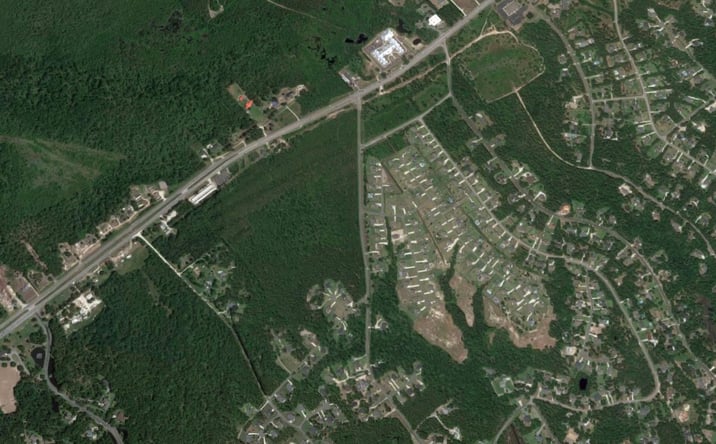 Pictures of Land property located at Washington Acres Rd & US Highway 17, Hampstead, NC 28443 for sales - image #1