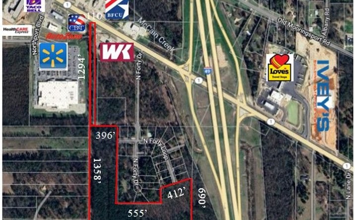Pictures of Land property located at 5633 North Market Street, Shreveport, LA 71107 for sales - image #1