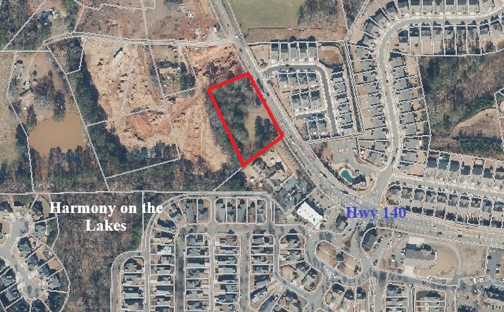 Pictures of Land property located at 3806 Hickory Flat Hwy, Canton, GA 30115 for sales - image #1
