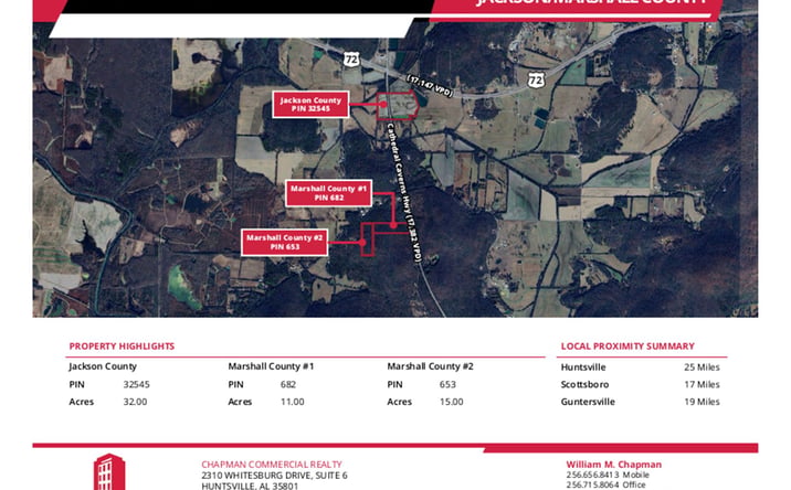 Pictures of Land property located at Woodville, AL, Woodville, AL 35776 for sales - image #1