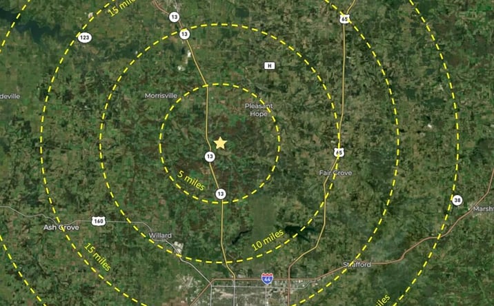 Pictures of Land property located at W Farm Rd 2, Brighton, MO 65617 for sales - image #1