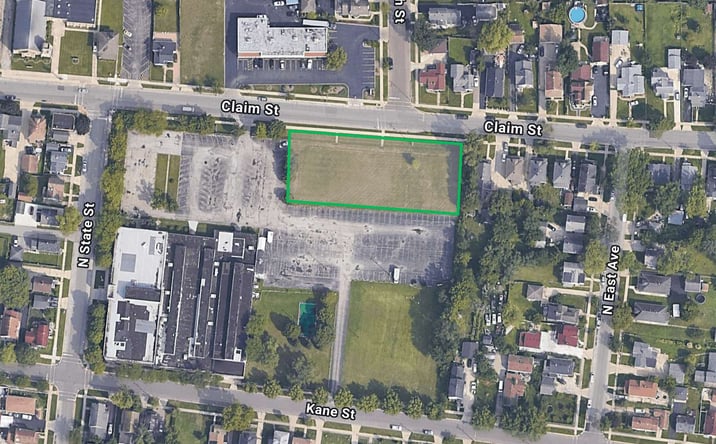 Pictures of Land property located at 801 Claim St, Aurora, IL 60505 for sales - image #1