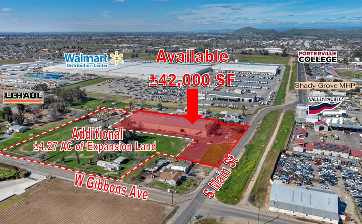 Pictures of Industrial property located at 1343 S Main St, Porterville, CA 93257 for sales - image #1