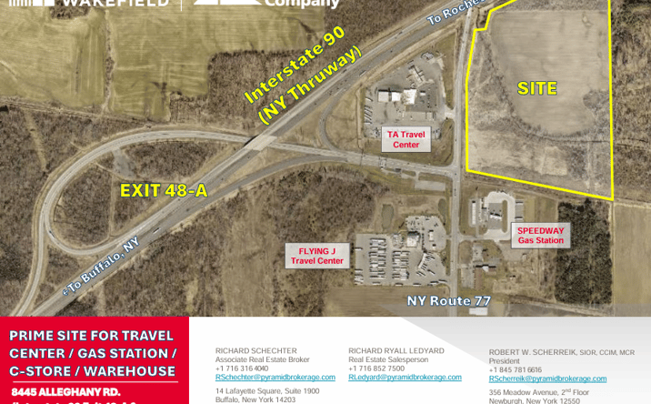 Pictures of Land property located at 8445 Alleghany Rd, Corfu, NY 14036 for sales - image #1