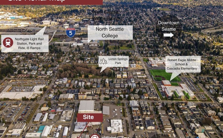 Pictures of Retail property located at 9550 Aurora Ave N, Seattle, WA 98103 for sales - image #1