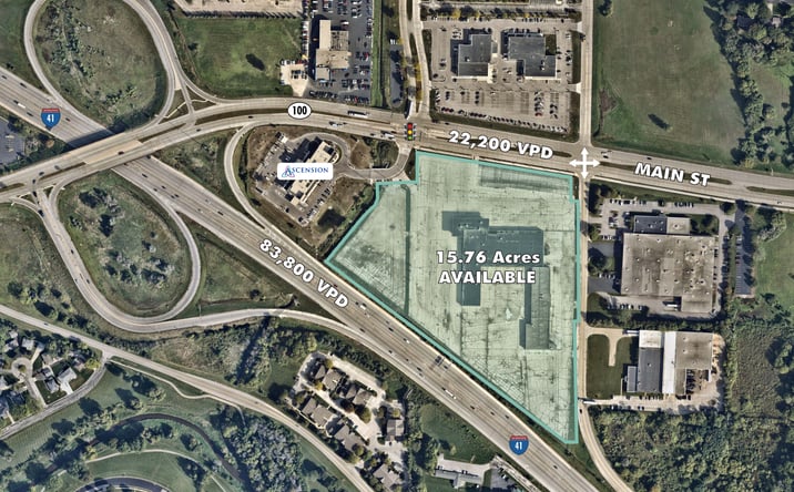 Pictures of Land property located at n88w14167 Main St, Menomonee Falls, WI 53051 for sales - image #1