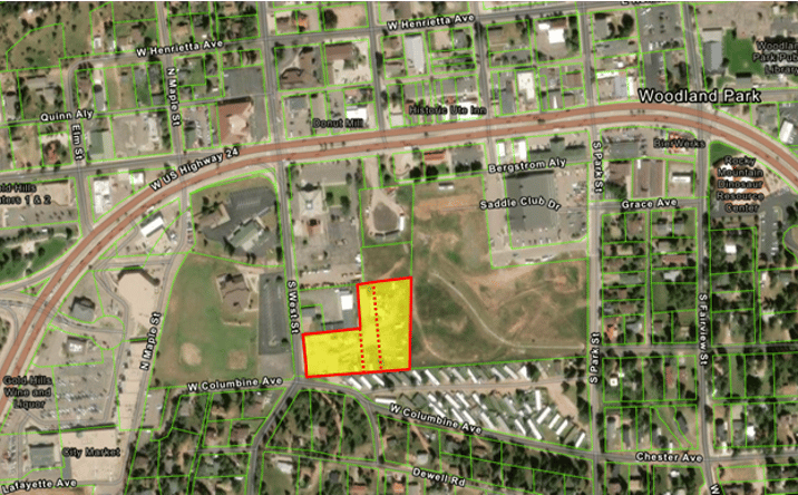 Pictures of Land property located at 225 S West St, Woodland Park, CO 80863 for sales - image #1