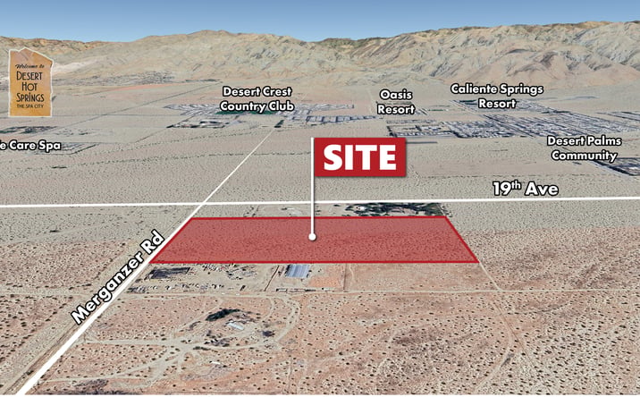 Pictures of Land property located at Merganzer Rd, Desert Hot Springs, CA 92241 for sales - image #1