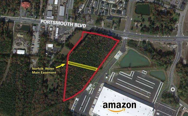 Pictures of Land property located at Portsmouth Boulevard and Hampton Roads Pkwy, Chesapeake, VA 23321 for sales - image #1