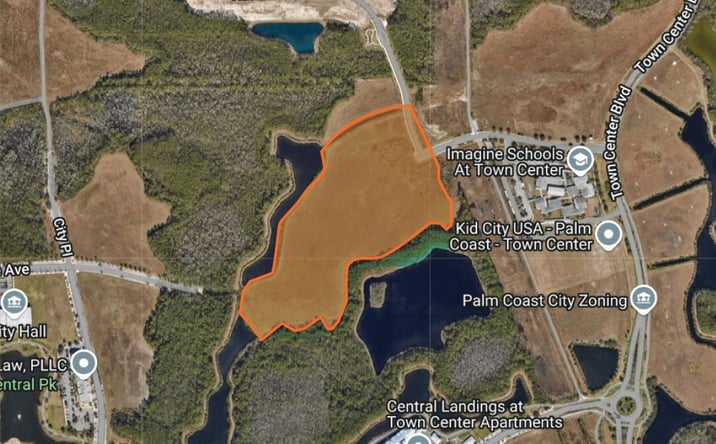 Pictures of Land property located at Lake Ave, Palm Coast, FL 32164 for sales - image #1