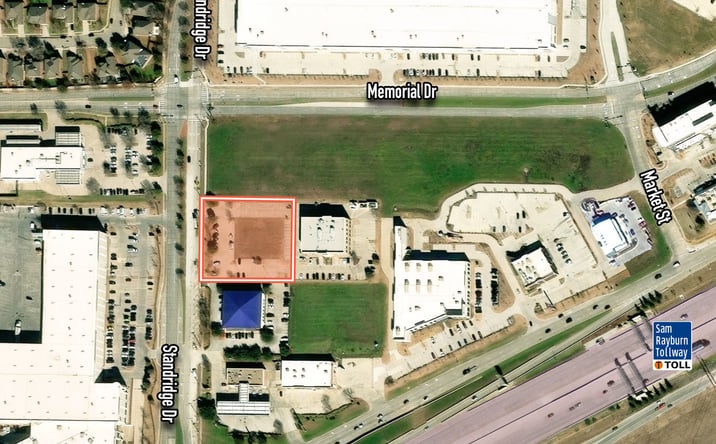 Pictures of Land property located at NEQ Sam Rayburn Tollway & Memorial Drive, The Colony, TX 75056 for sales - image #1