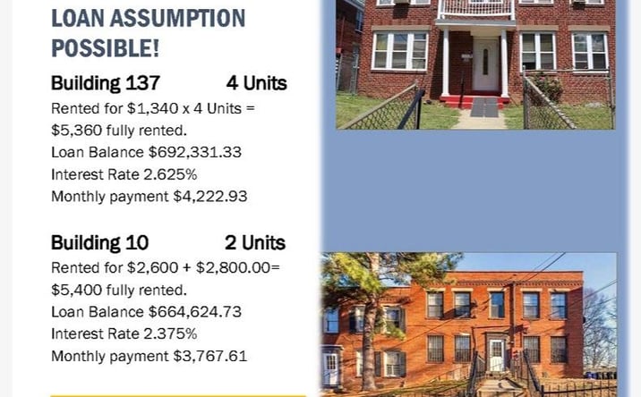 Pictures of Multifamily property located at 10 Galveston Pl SW, Washington, DC 20032 for sales - image #1