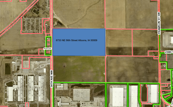 Pictures of Land property located at 6733 NE 56th St, Altoona, IA 50009 for sales - image #1