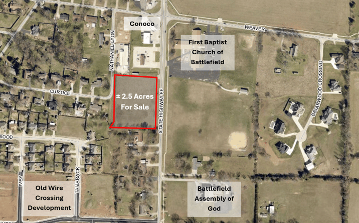 Pictures of Land property located at West Byp, Battlefield, MO 65619 for sales - image #1