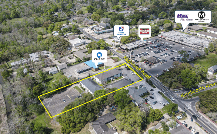 Pictures of Office, Retail property located at 7388 Highland Rd, Baton Rouge, LA 70808 for sales - image #1