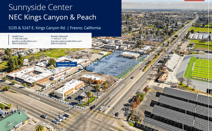 image of property at 5235 E KINGSNYON RD Fresno CA 93727-4081
