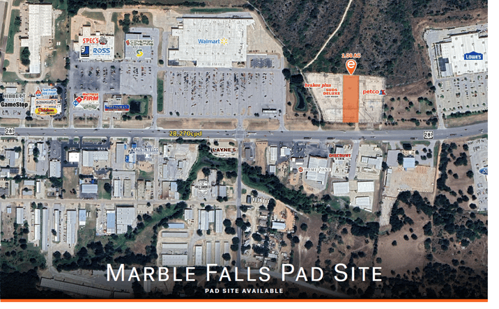 Pictures of Land property located at 2980 N U.S. Hwy 281, Marble Falls, TX 78654 for sales - image #1