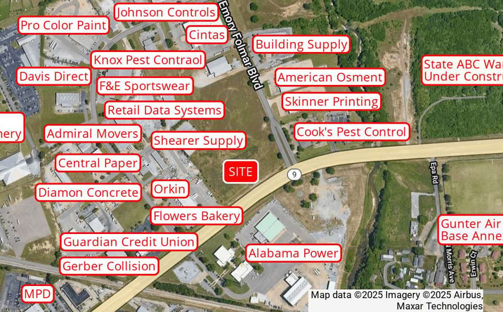 Pictures of Land property located at 1837 Cong W L Dickinson Dr, Montgomery, AL 36110 for sales - image #1