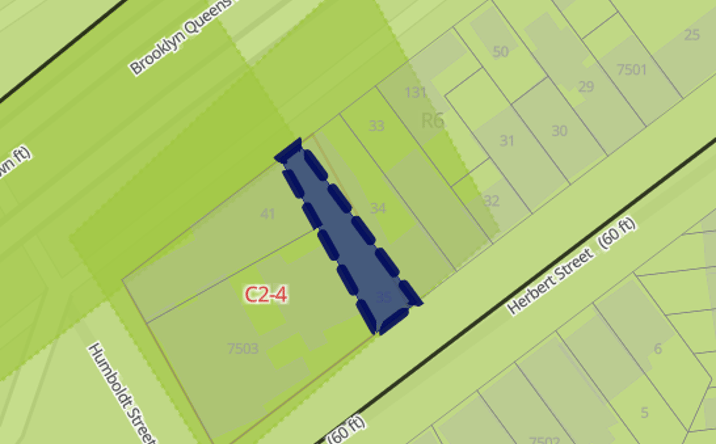 Pictures of Land property located at 500 Meeker Ave, Brooklyn, NY 11222 for sales - image #1