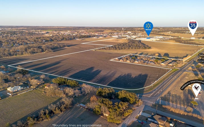 Pictures of Land property located at TBD Cho ST & Old Bynum Rd, Hillsboro, TX, Hillsboro, TX 76645 for sales - image #1