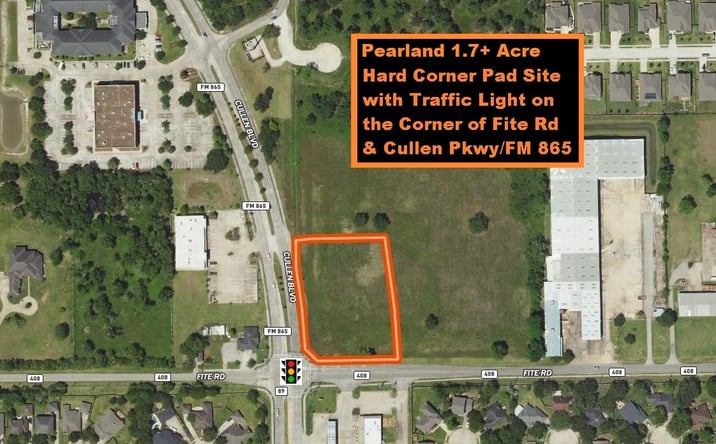 Pictures of Land property located at Cullen Pkwy & Fite Rd, Pearland, TX 77584 for sales - image #1