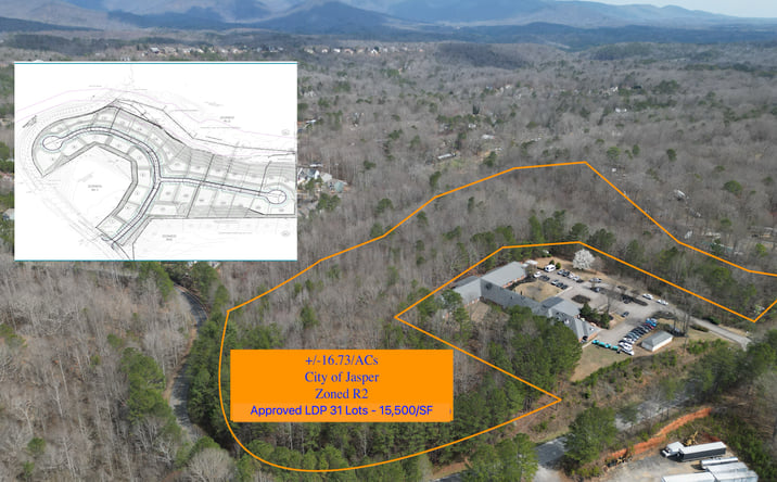 Pictures of Land property located at 733 Gennett Dr, Jasper, GA 30143 for sales - image #1