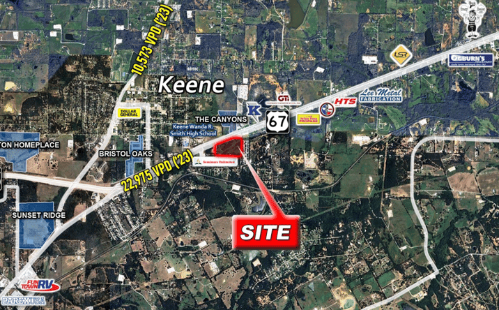 Pictures of Land property located at 3516 US-67, Cleburne, TX 76031 for sales - image #1