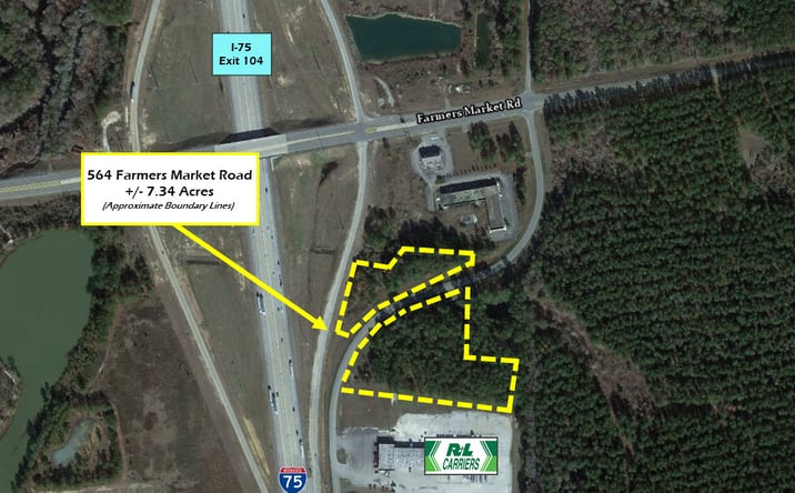 Pictures of Land property located at 564 Farmers Market Rd, Cordele, GA 31015 for sales - image #1