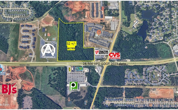 Pictures of Land property located at 6021 Watson Blvd, Byron, GA 31008 for sales - image #1