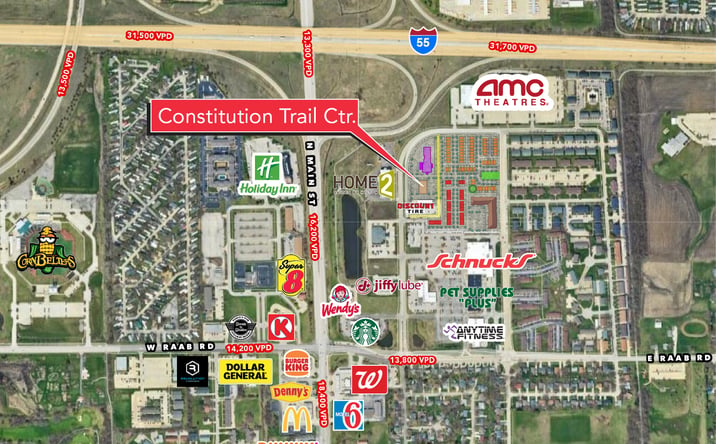 Pictures of Retail property located at McKnight & Bradford, Normal, IL 61761 for sales - image #1
