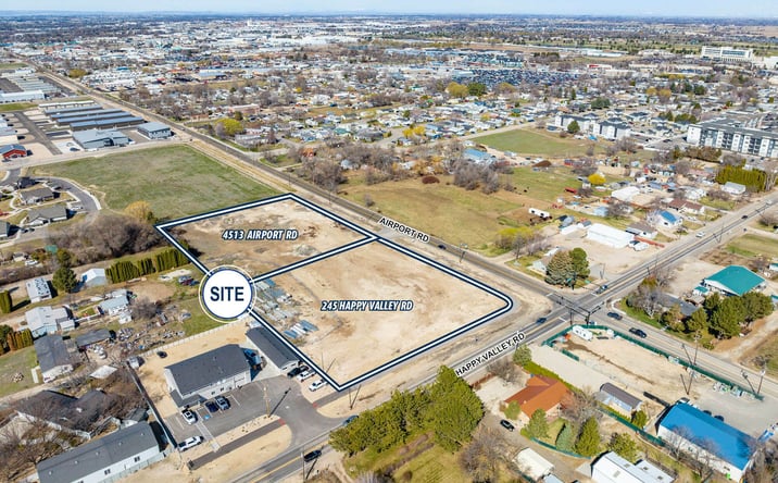 Pictures of Industrial, Land property located at 245 N Happy Valley Rd & 4513 Airport Rd, Nampa, ID 83687 for sales - image #1