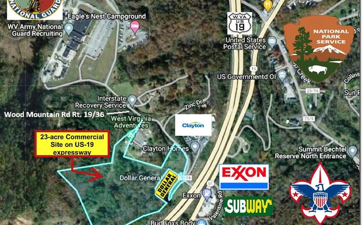 Pictures of Retail, Land property located at Wood Mountain Road, Glen Jean, WV 25846 for sales - image #1