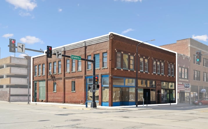 Pictures of Mixed Use, Multifamily, Retail property located at 632 Sycamore St, Waterloo, IA 50703 for sales - image #1