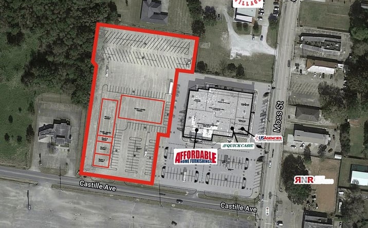 Pictures of Retail, Land property located at 100 Castille Avenue, Lafayette, LA 70501 for sales - image #1