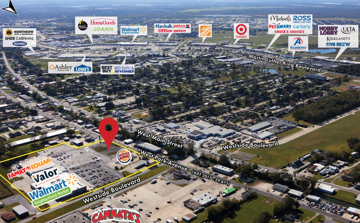 Pictures of Land property located at 7491 W Park Ave, Houma, LA 70364 for sales - image #1
