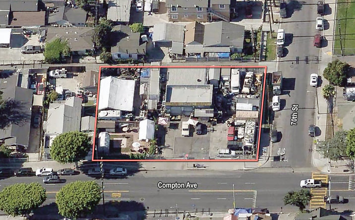 Pictures of Retail, Land property located at 7001 & 7013 Compton Ave, Los Angeles, CA 90001 for sales - image #1