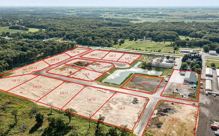 Pictures of Land property located at 13775 Wicker Avenue, Cedar Lake, IN 46303 for sales - image #1