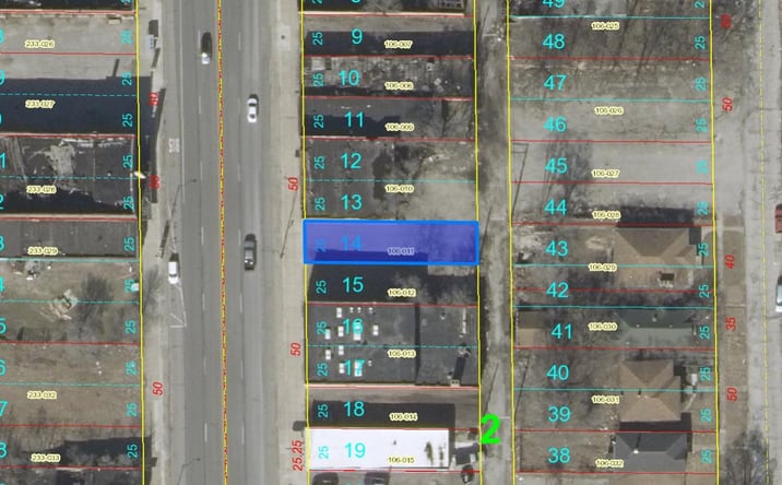 Pictures of Land property located at 3847 Broadway, Gary, IN 46409 for sales - image #1