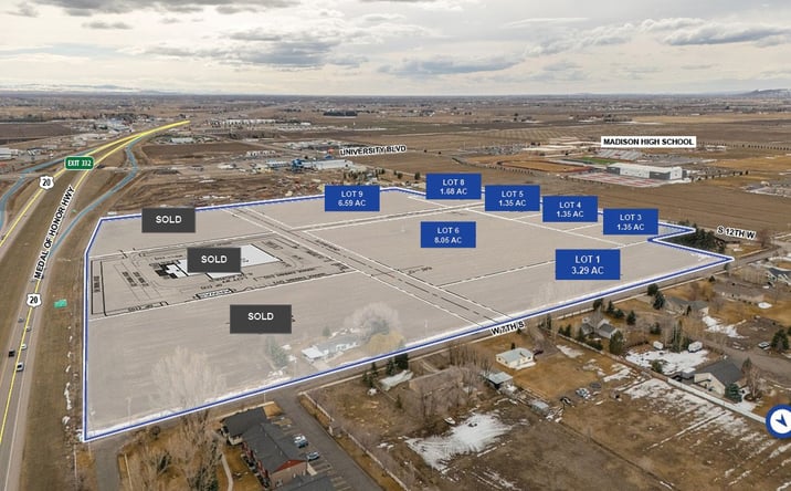 Pictures of Land property located at 1025 W 7th S, Rexburg, ID 83440 for sales - image #1