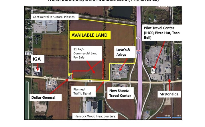 Pictures of Land property located at 13388 Deshler Rd, North Baltimore, OH 45872 for sales - image #1
