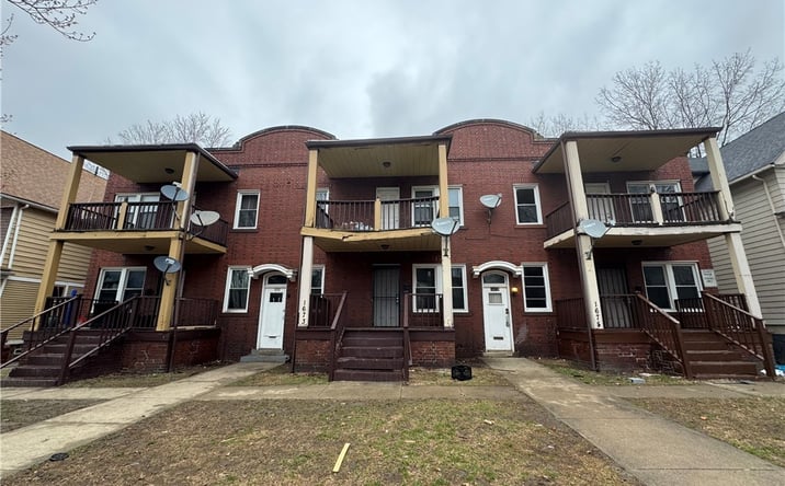 Pictures of Multifamily property located at 1675 Carlyon Road, East Cleveland, OH 44112 for sales - image #1