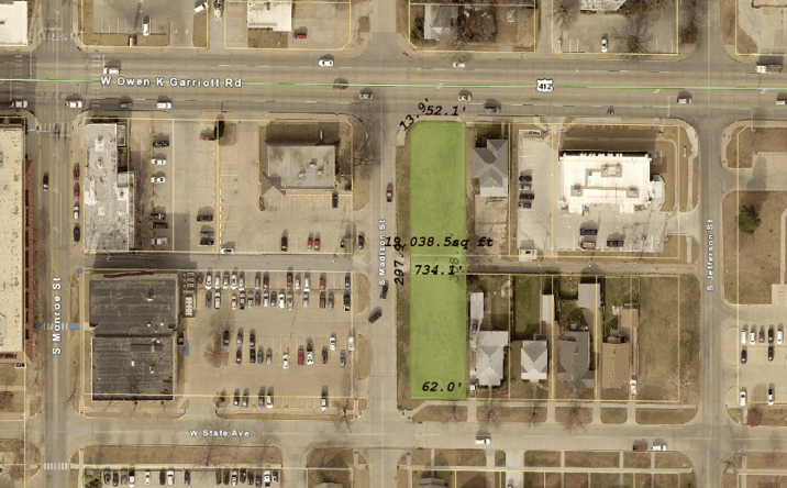 Pictures of Land property located at 523 W Owen K Garriott Rd, Enid, OK 73701 for sales - image #1