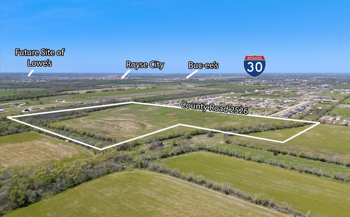 Pictures of Land property located at County Road 2526, Royse CIty, TX 75189 for sales - image #1